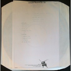 OTTO'S CHEMICAL LOUNGE Spillover (Homestead Records – HMS023) UK 1985 white label test-pressing LP (Alternative Rock)